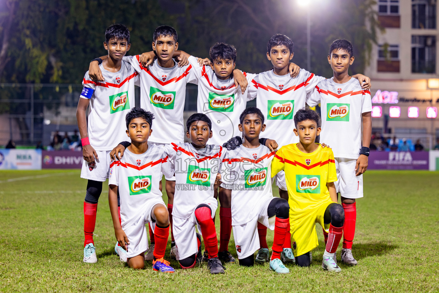 Under 12 Victory vs TC on day 3 of Dhivehi Youth League 2024 held at Henveiru Stadium on Saturday, 23rd November 2024. Photos: Nausham Waheed/ Images.mv