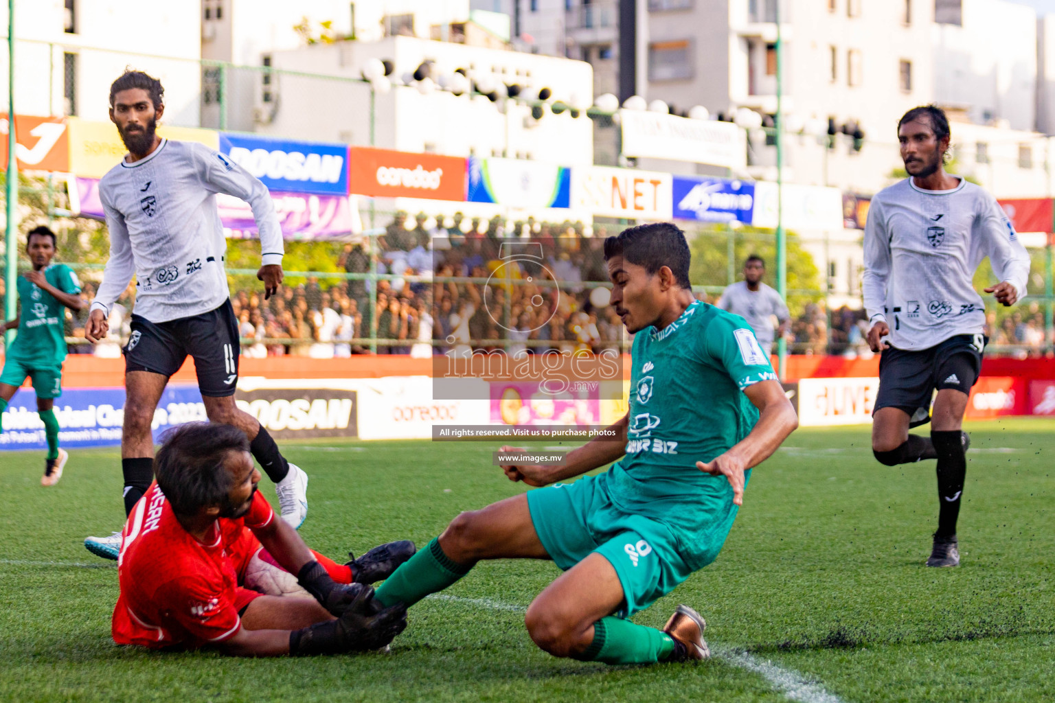 Matchday 21 of Golden Futsal Challenge 2023 on 25 February 2023 in Hulhumale, Male, Maldives