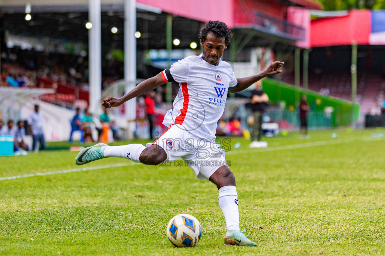 Club Valencia vs Odi Sports Club in Dhivehi Premier League 2025/26 held in National Football Stadium, Male', Maldives on Friday, 26th September 2025. Photos: Areef Adam / Images.mv