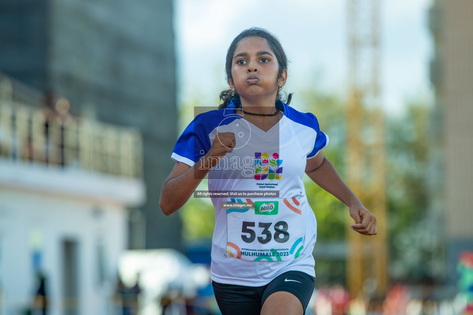 Day two of Inter School Athletics Championship 2023 was held at Hulhumale' Running Track at Hulhumale', Maldives on Sunday, 15th May 2023. Photos: Nausham Waheed / images.mv