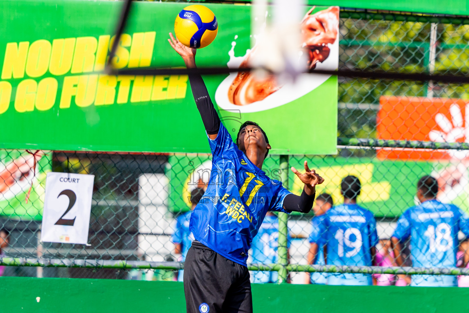 Day 13 of Interschool Volleyball Tournament 2024 was held in Ekuveni Volleyball Court at Male', Maldives on Thursday, 5th December 2024. Photos: Nausham Waheed / images.mv