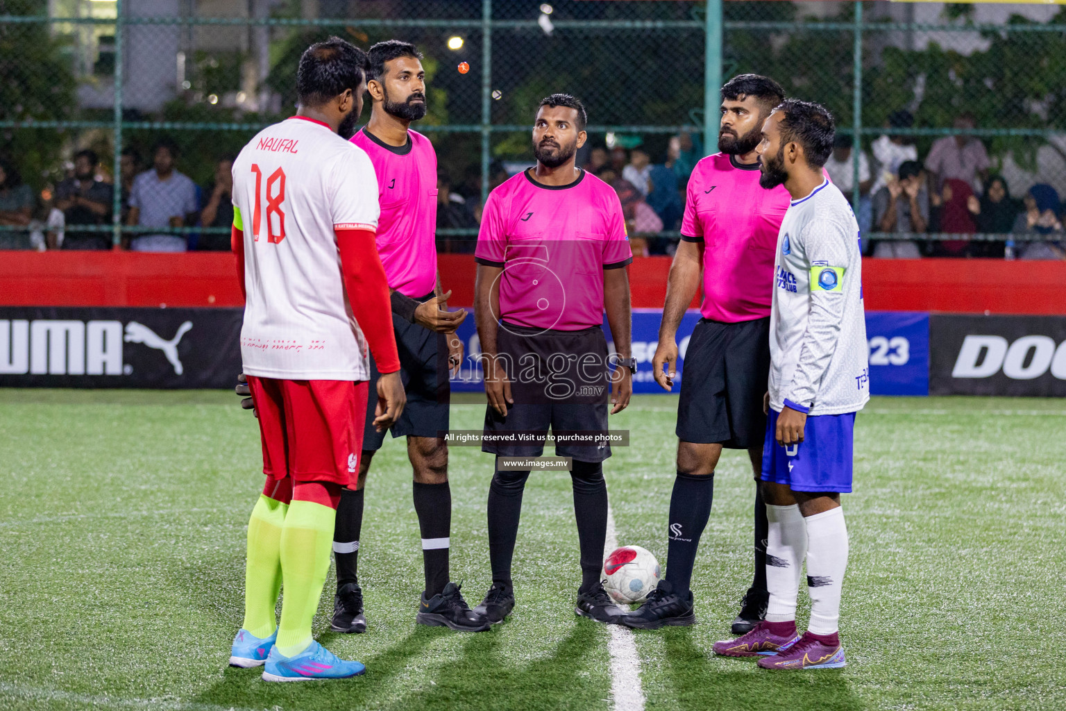 HA. Maarandhoo vs HA. Baarah in Day 6 of Golden Futsal Challenge 2023 on 10 February 2023 in Hulhumale, Male, Maldives