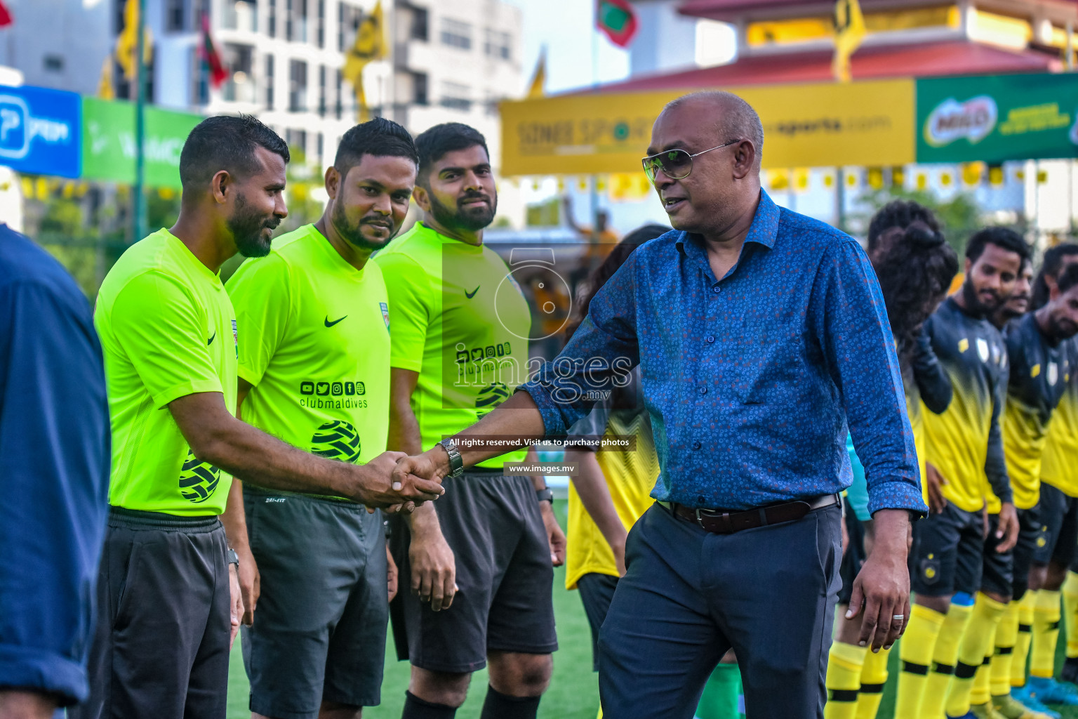 Opening of Club Maldives Cup 2022 in Hulhumale', Maldives on 08 October 2022