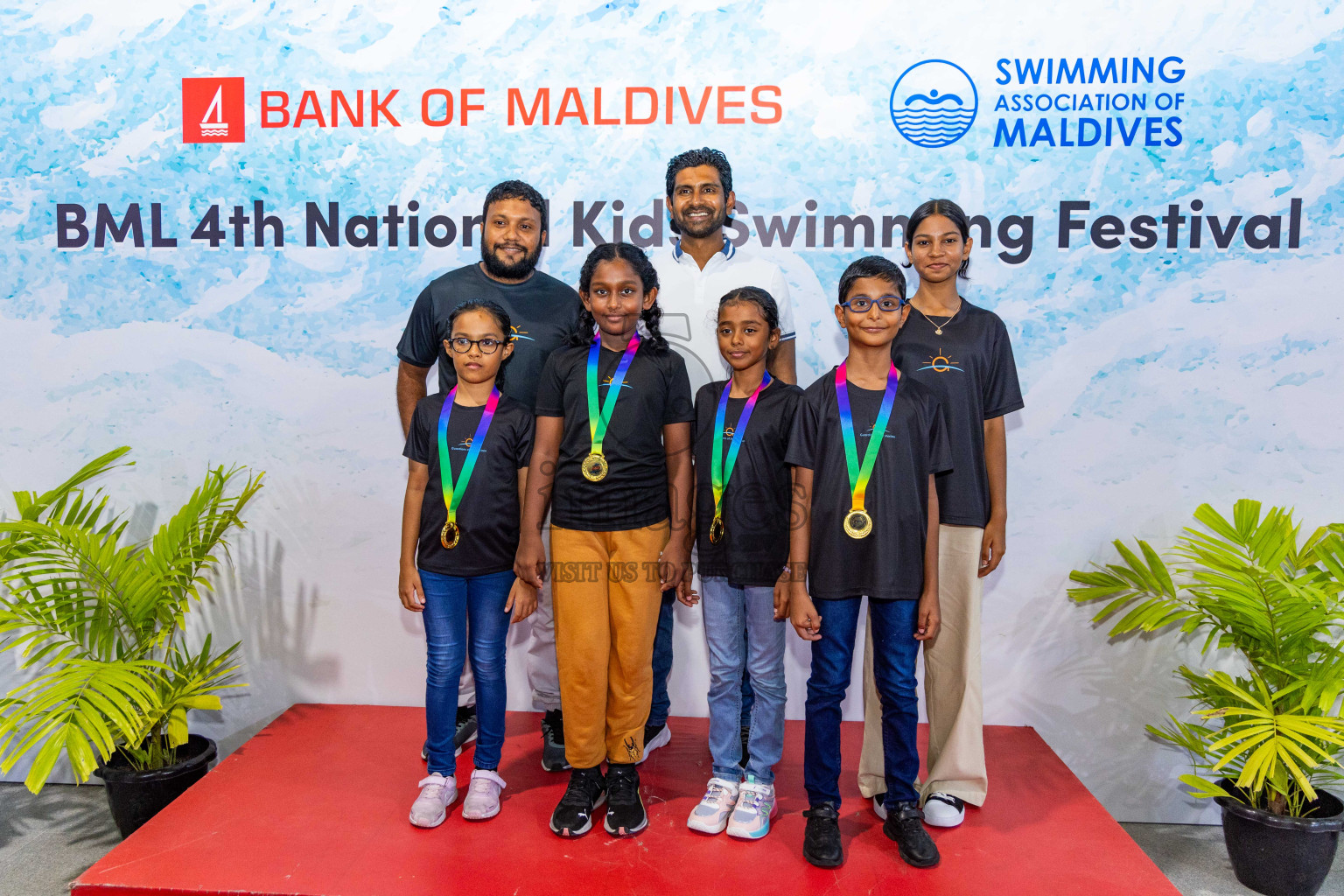 Closing Ceremony of 4th National Kids Swimming Festival 2023 on 9th December 2023, held in Hulhumale', Maldives Photos: Nausham Waheed / Images.mv