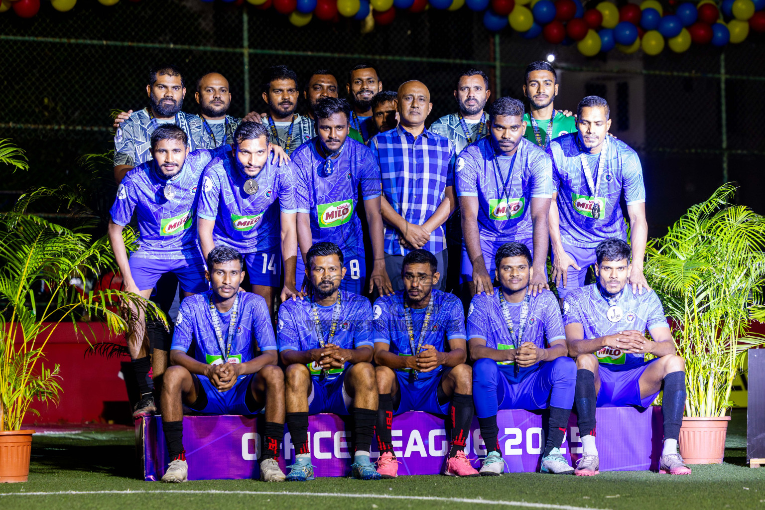 Police Club vs STELCO Rc in Final of Office League 2025 was held on Friday, 9th May 2025 in Hulhumale', Maldives. Photos: Nausham Waheed  / images.mv