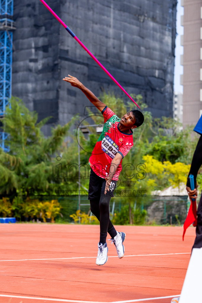 Day 5 of MWSC Interschool Athletics Championships 2024 held in Hulhumale Running Track, Hulhumale, Maldives on Wednesday, 13th November 2024. Photos by: Nausham Waheed / Images.mv