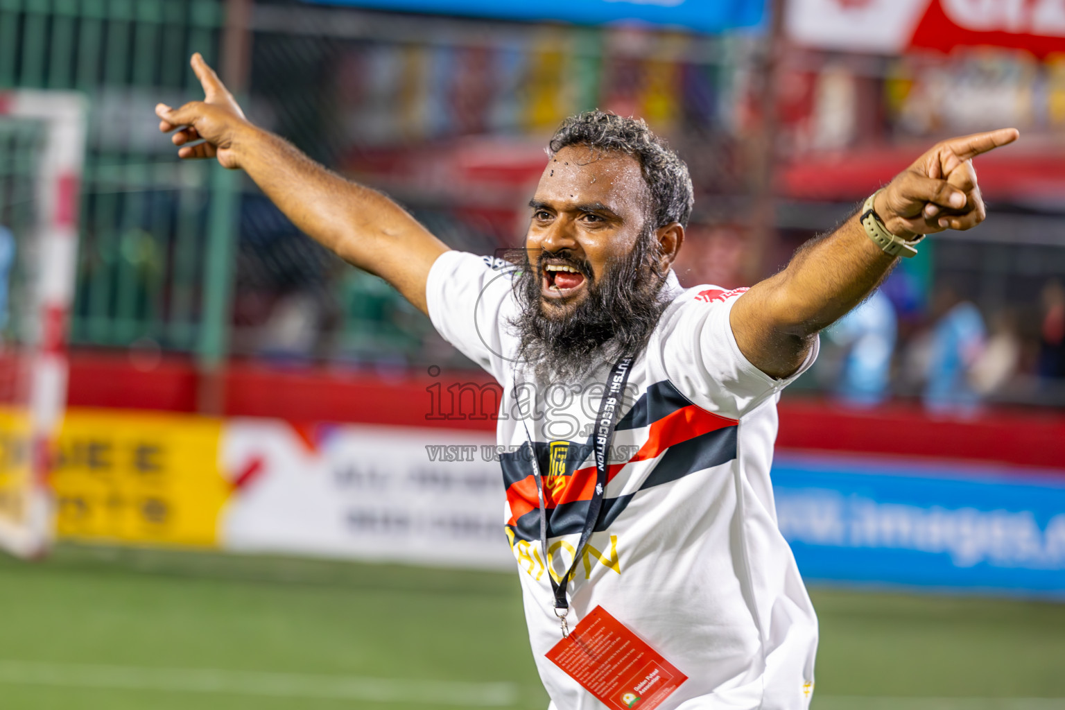 HDh Naivaadhoo vs HDh Neykurendhoo in Haa Dhaalu Atoll Finals Day 28 of Golden Futsal Challenge 2025 was held on Saturday , 1st February 2025, in Hulhumale', Maldives. Photos: Ismail Thoriq / images.mv