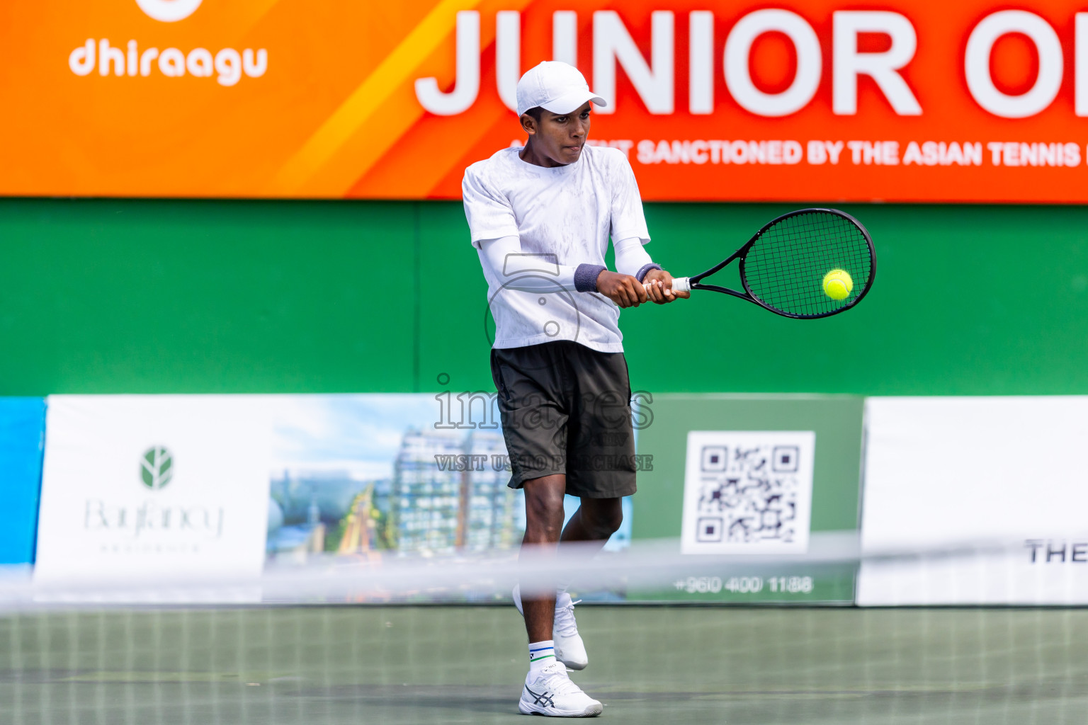 Day 2 of ATF Maldives Junior Open Tennis was held in Male' Tennis Court, Male', Maldives on Tuesday, 10th December 2024. Photos: Nausham Waheed / images.mv