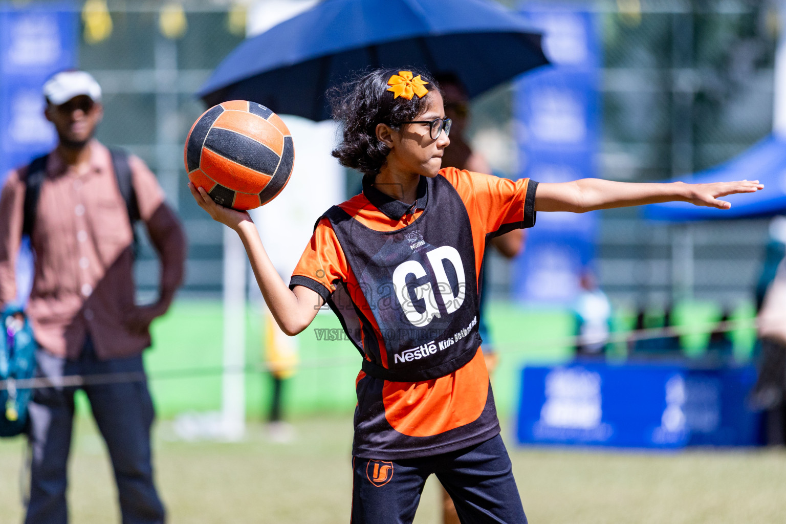 Day 3 of Nestle' Kids Netball Fiesta 2023 held in Henveyru Stadium, Male', Maldives on Saturday, 2nd December 2023. Photos by Nausham Waheed / Images.mv