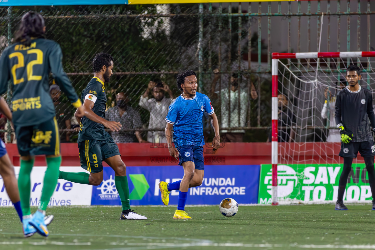 Dhandimagu vs GA Gemanafushi on Day 37 of Golden Futsal Challenge 2024 was held on Thursday, 22nd February 2024, in Hulhumale', Maldives
Photos: Ismail Thoriq / images.mv