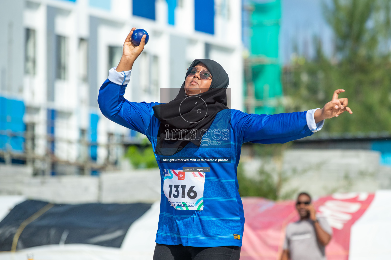 Day three of Inter School Athletics Championship 2023 was held at Hulhumale' Running Track at Hulhumale', Maldives on Tuesday, 16th May 2023. Photos: Nausham Waheed / images.mv