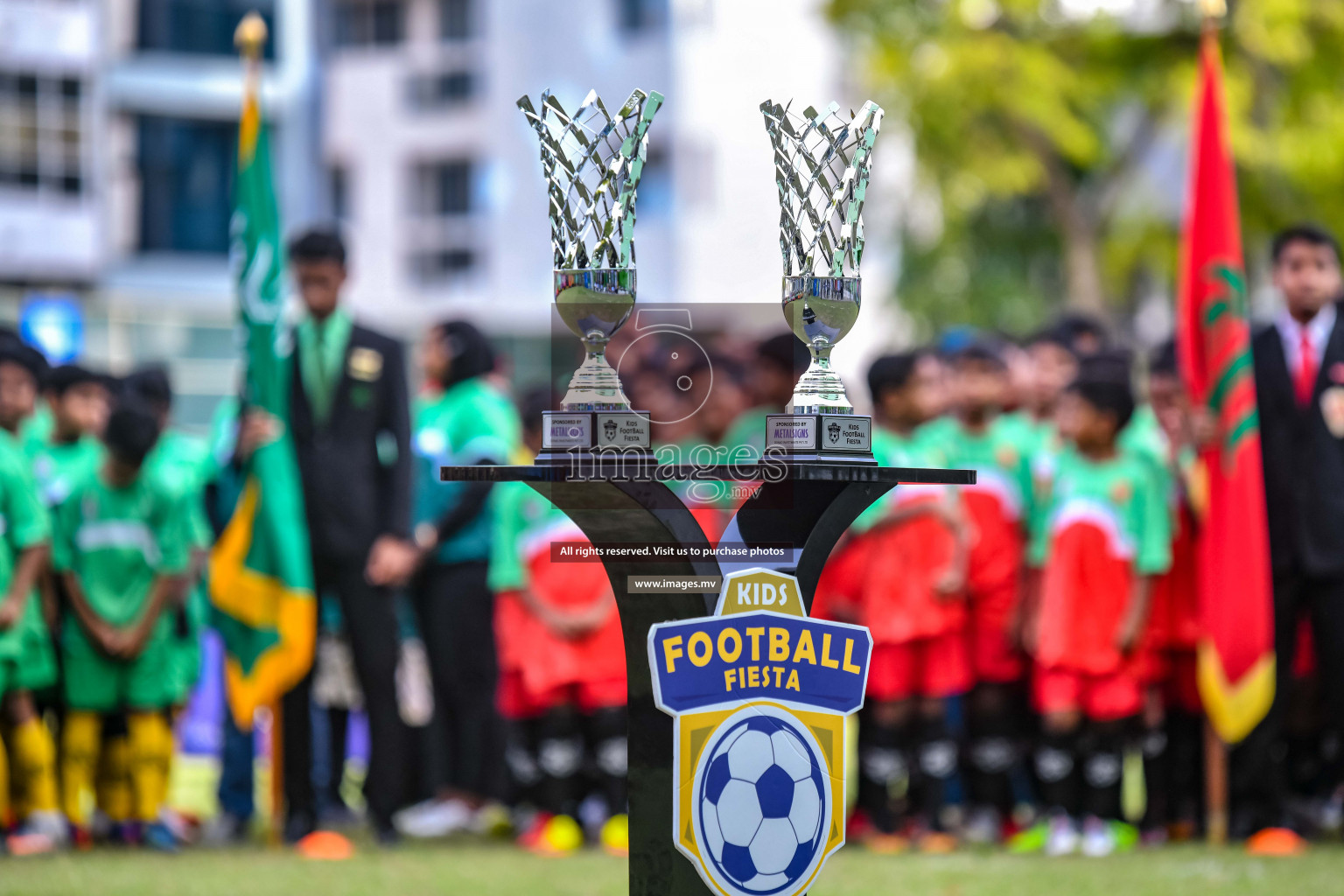 Day 1 of Milo Kids Football Fiesta 2022 was held in Male', Maldives on 19th October 2022. Photos: Nausham Waheed/ images.mv