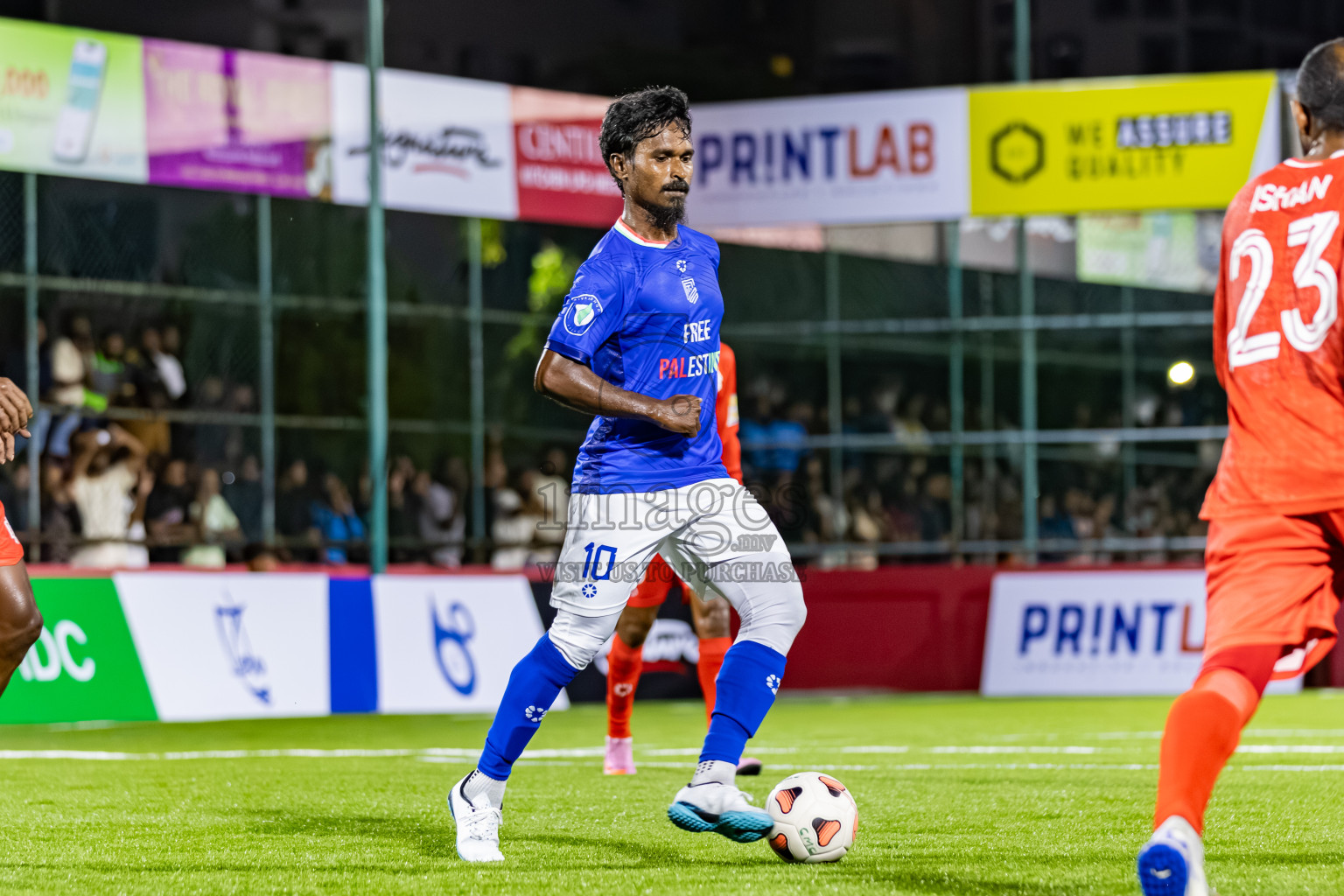 Team Naivaadhoo vs Club Combination in Day 1 of Kings Cup of Club Maldives Cup 2025 held in Rehendi Futsal Ground, Hulhumale', Maldives on Saturday, 30th August 2025. Photos: Areef / images.mv