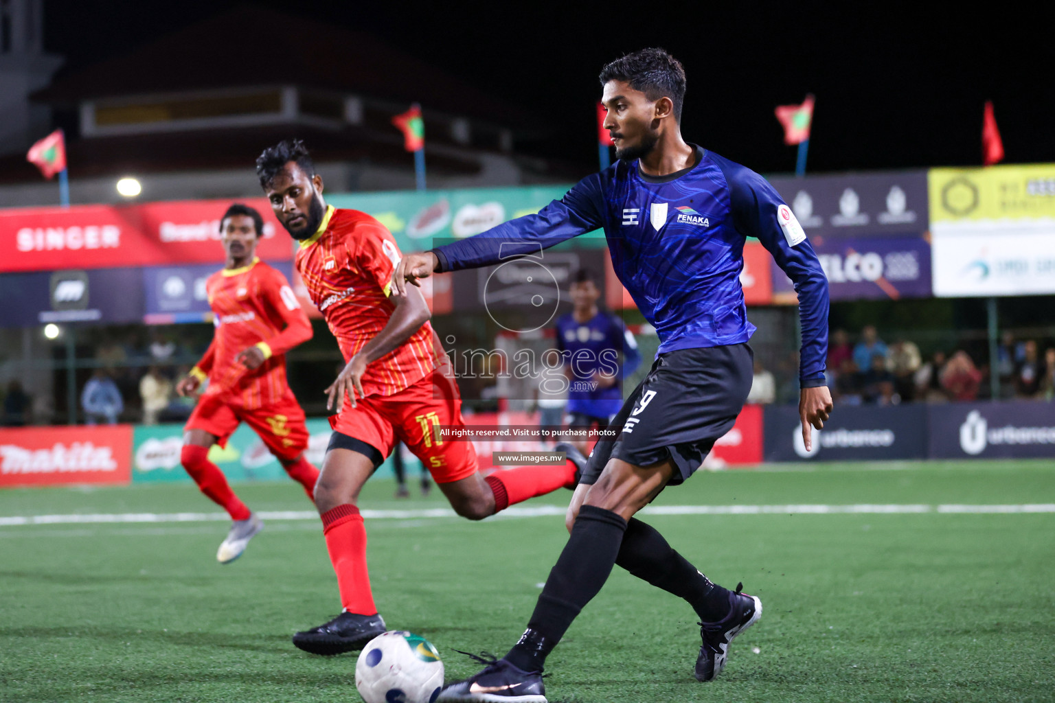 Team Fenaka vs Medianet in Club Maldives Cup 2023 held in Hulhumale, Maldives, on Sunday, 23rd July 2023 Photos: Nausham Waheed/ images.mv