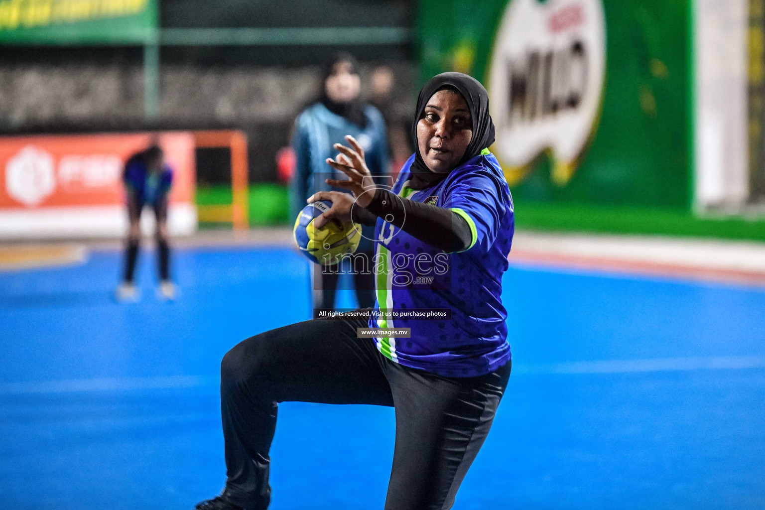 Day 8 of Milo 6th Inter Office Handball Tournament 2022 - Photos by Nausham Waheed