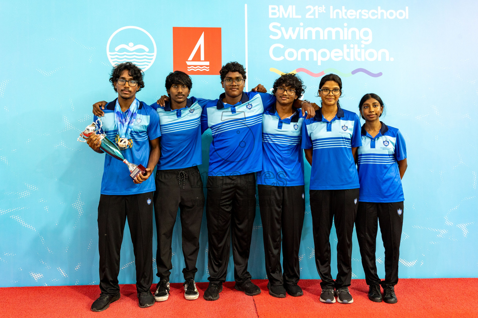 Closing Ceremony of BML 21st Interschool Swimming Competition 2025 .was held in Hulhumale' Swimming Pool, Hulhumale', Maldives on Saturday, 18th October 2025. 
Photos: Hassan Simah / images.mv