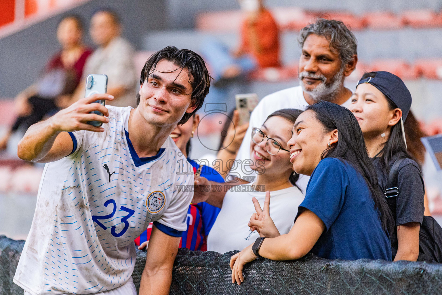 Maldives vs Philippines in AFC Asian Cup Qualifies held in National Football Stadium, Male', Maldives on Tuesday, 18th November 2025. Photos: Areef Adam / Images.mv