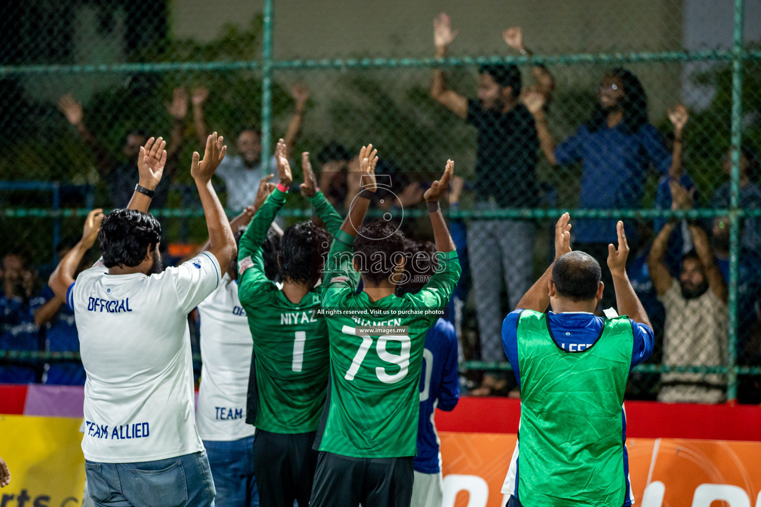 Club Immigration vs Team Allied in Club Maldives Cup 2022 was held in Hulhumale', Maldives on Thursday, 20th October 2022. Photos: Hassan Simah/ images.mv