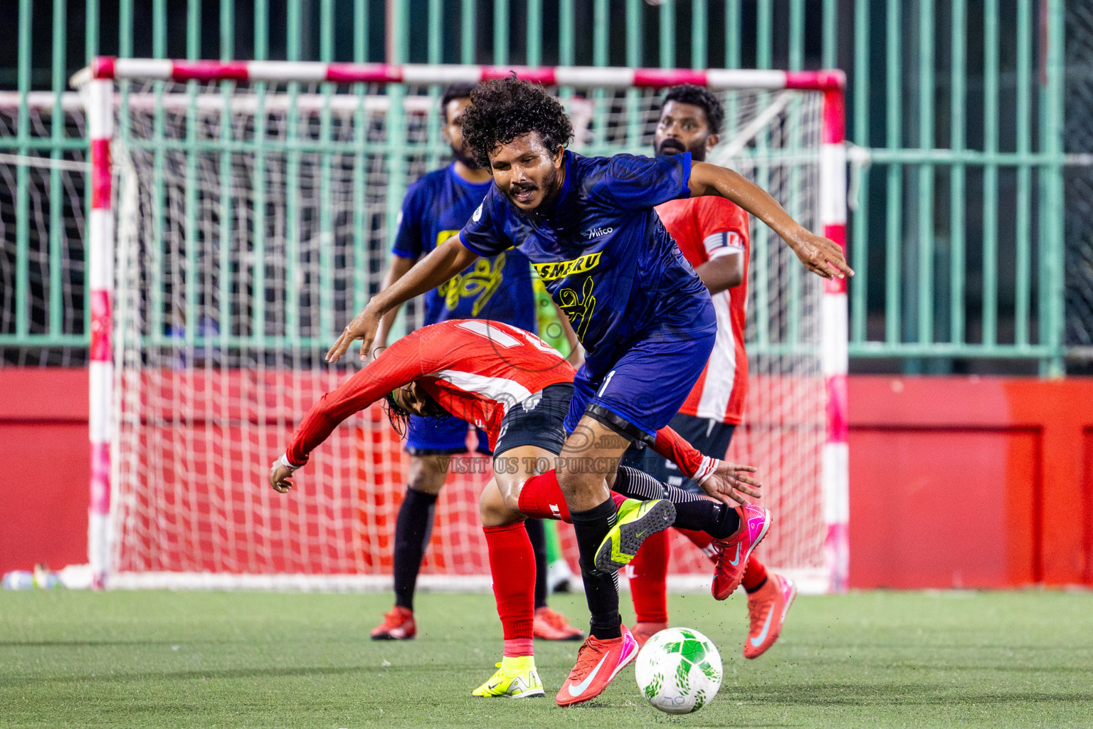 MIFCO vs BML in Day 8 of Office League 2025 was held on Wednesday, 23rd April 2025 in Hulhumale', Maldives. Photos: Nausham Waheed / images.mv
