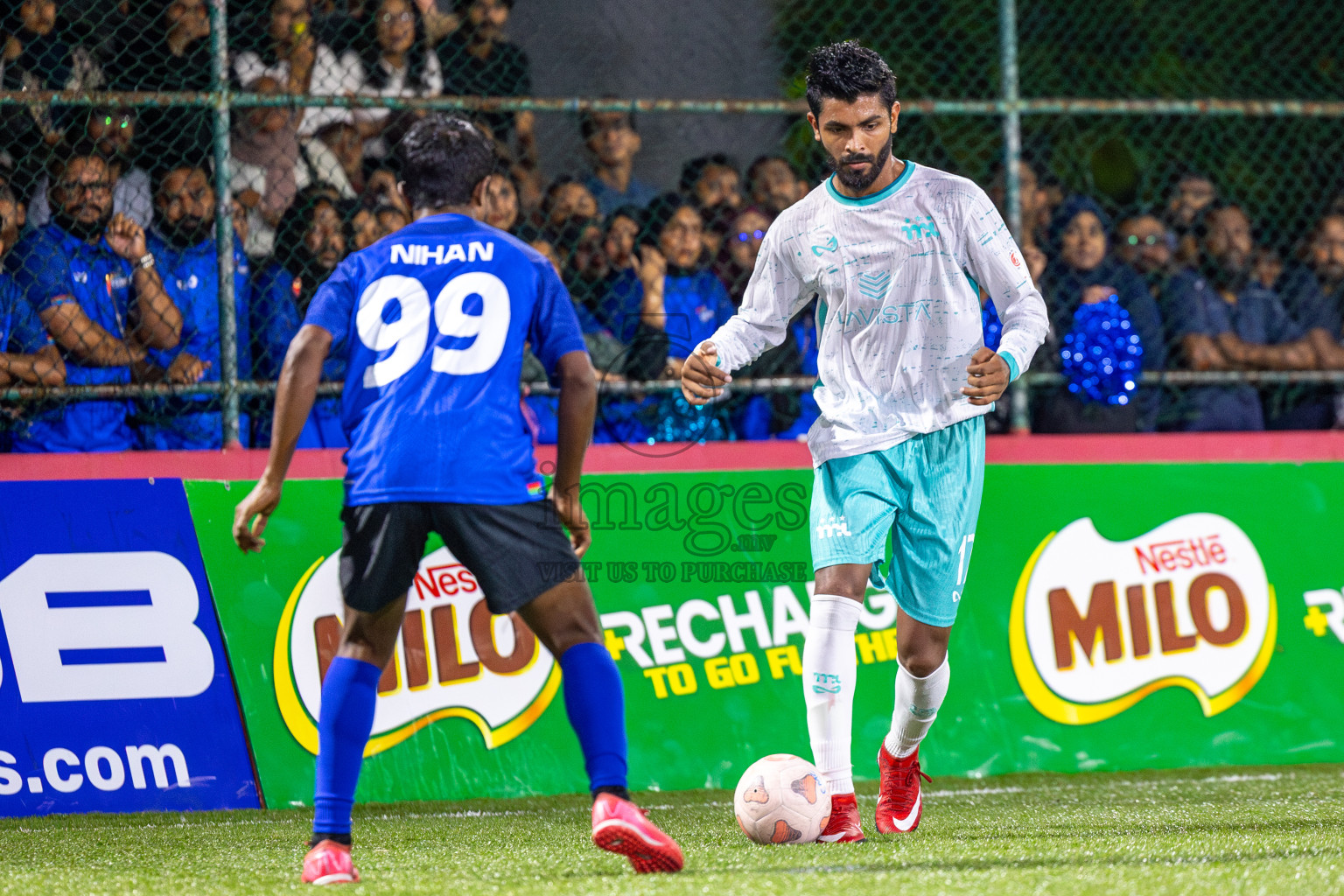 Fenaka vs MPL in the Quarter Finals of Club Maldives Cup 2025 was held in Rehendhi Futsal Ground, Hulhumale', Maldives on Friday, 17th October 2025. Photos: Ismail Thoriq, Hassan Simah / images.mv