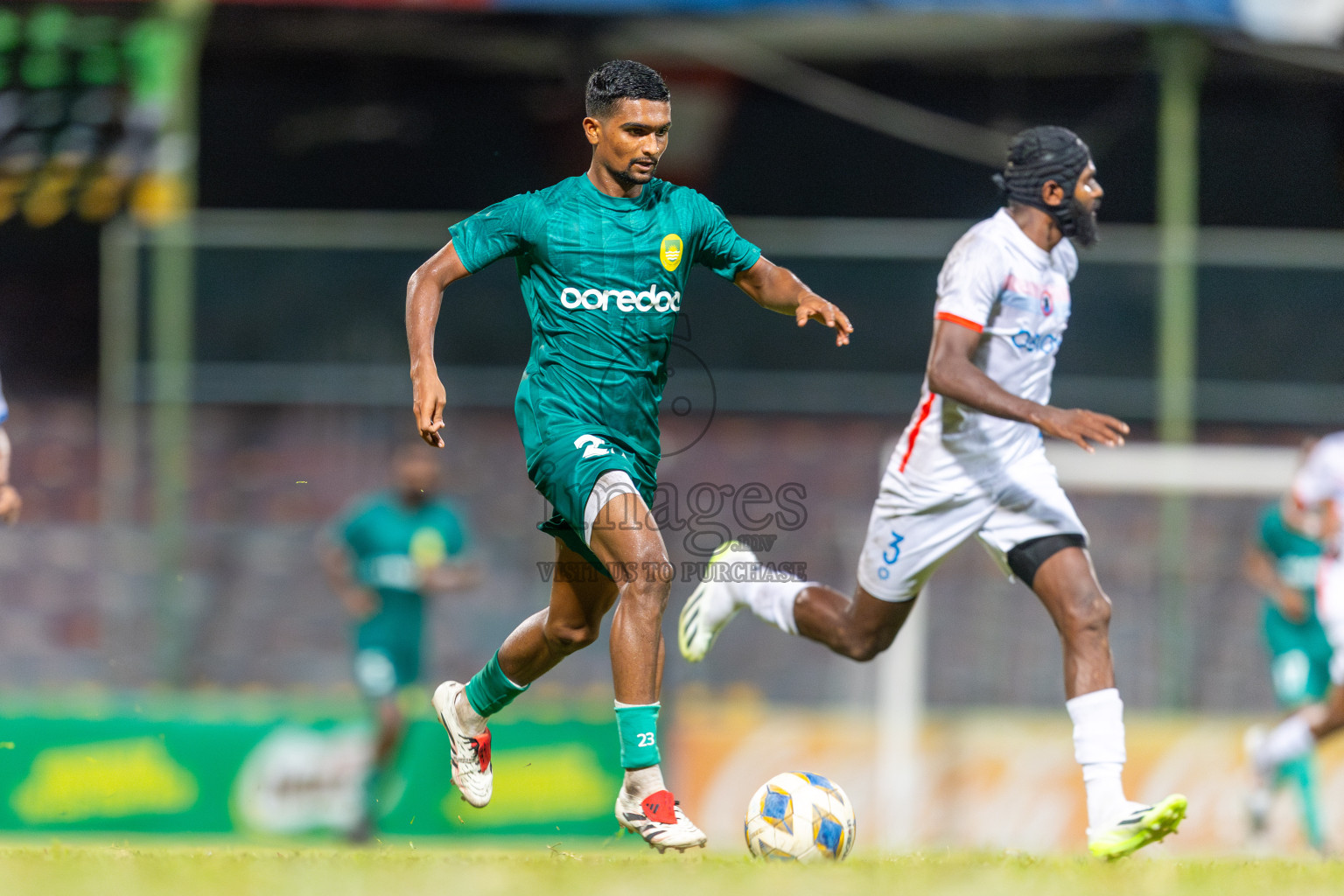 Odi Sports Club vs Maziya SR in the Final of FAM League Cup 2025 held at National Football Stadium, Male', Maldives on Wednesday, 28th May 2025.
Photos By: Ismail Thoriq / images.mv