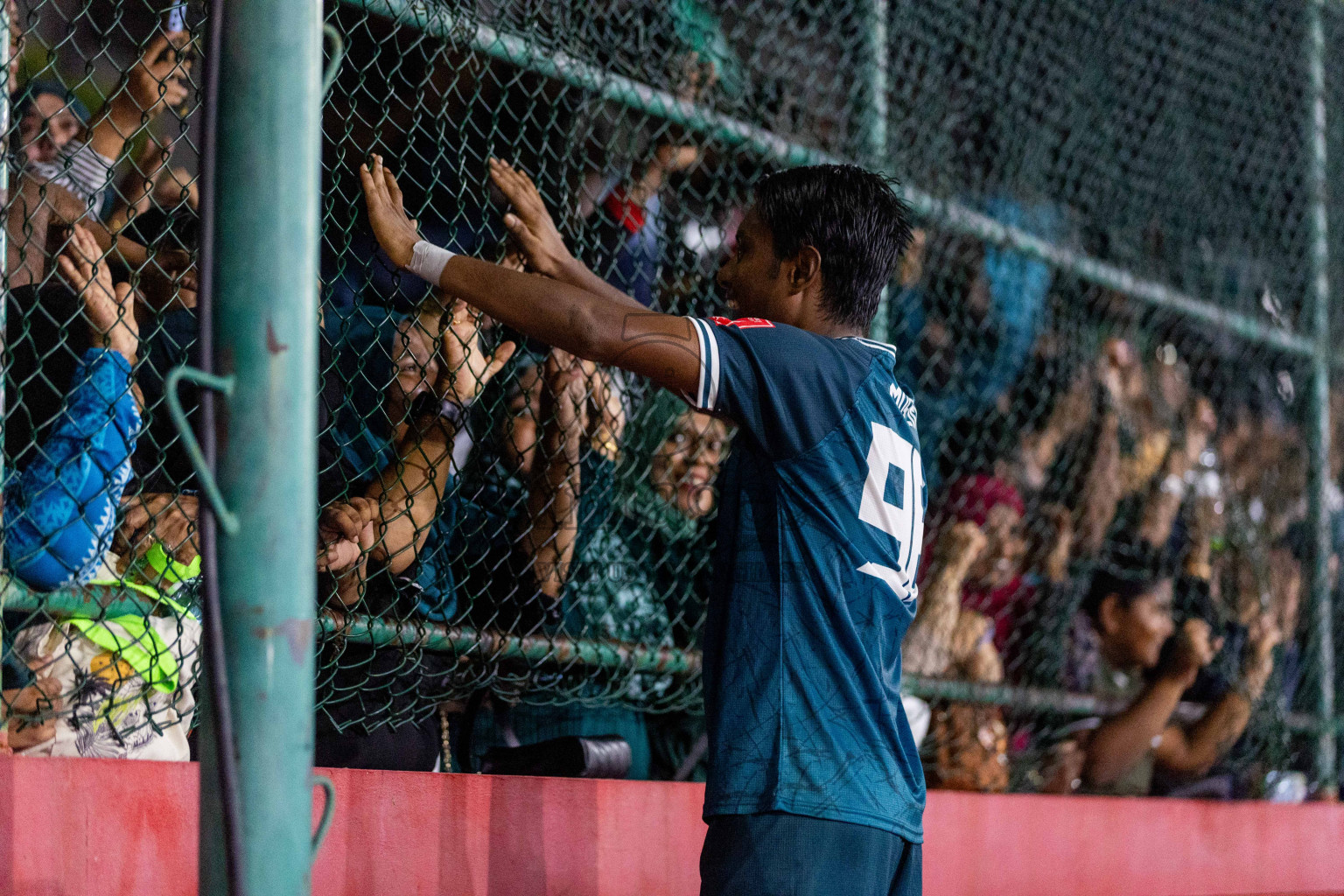 R Dhuvaafaru vs R Alifushi in Day 18 of Golden Futsal Challenge 2024 was held on Thursday, 1st February 2024, in Hulhumale', Maldives Photos: Nausham Waheed, / images.mv