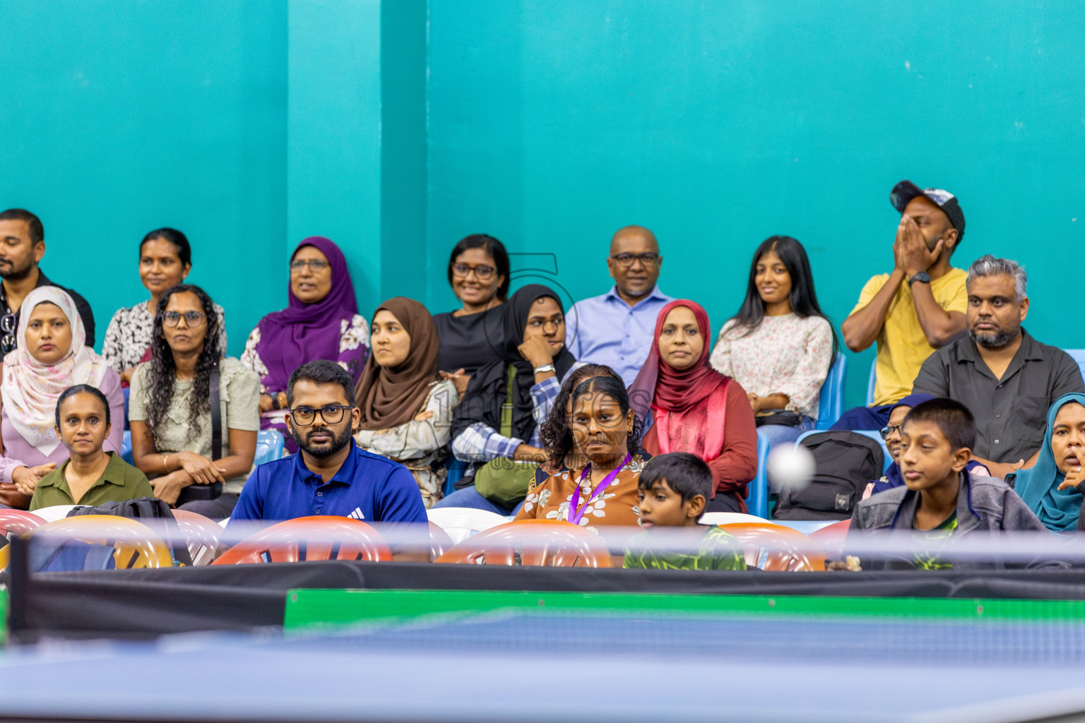 Day 8 of Interschool Table Tennis Tournament 2025 held at Male' TT Hall, Male', Maldives on Thursday, 22nd May 2025.
Photos by: Ismail Thoriq / images.mv