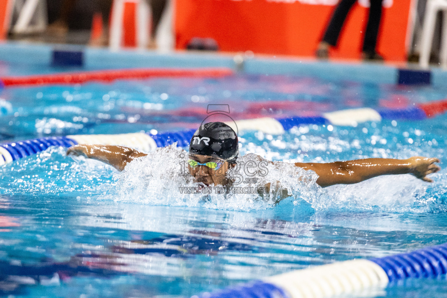 Day 7 of National Swimming Competition 2024 held in Hulhumale', Maldives on Thursday, 19th December 2024.
Photos: Ismail Thoriq / images.mv