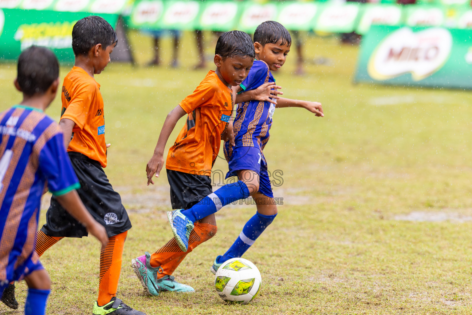 Day 3 of MILO SVAM Juniors 2025 (U-8) was held at Henveiru Stadium in Male', Maldives on Saturday, 28th June 2025. Photos: Ismail Thoriq / images.mv