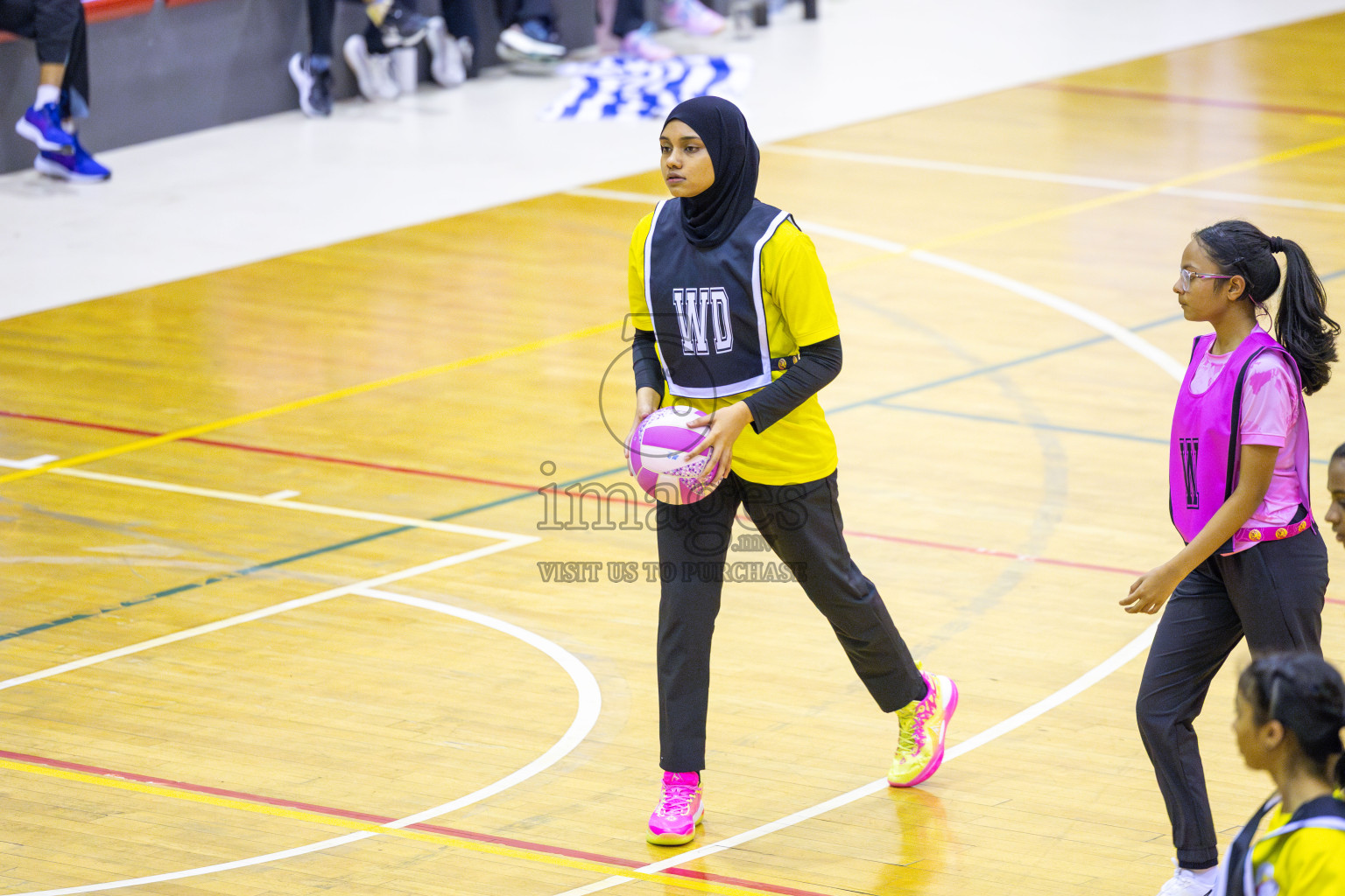 KYRC vs Xenith SC in Day 6 of 24th Milo Netball Association Championship held in Social Center at Male', Maldives on Saturday, 6th September 2025. Photos: Yasna Ahmed / images.mv