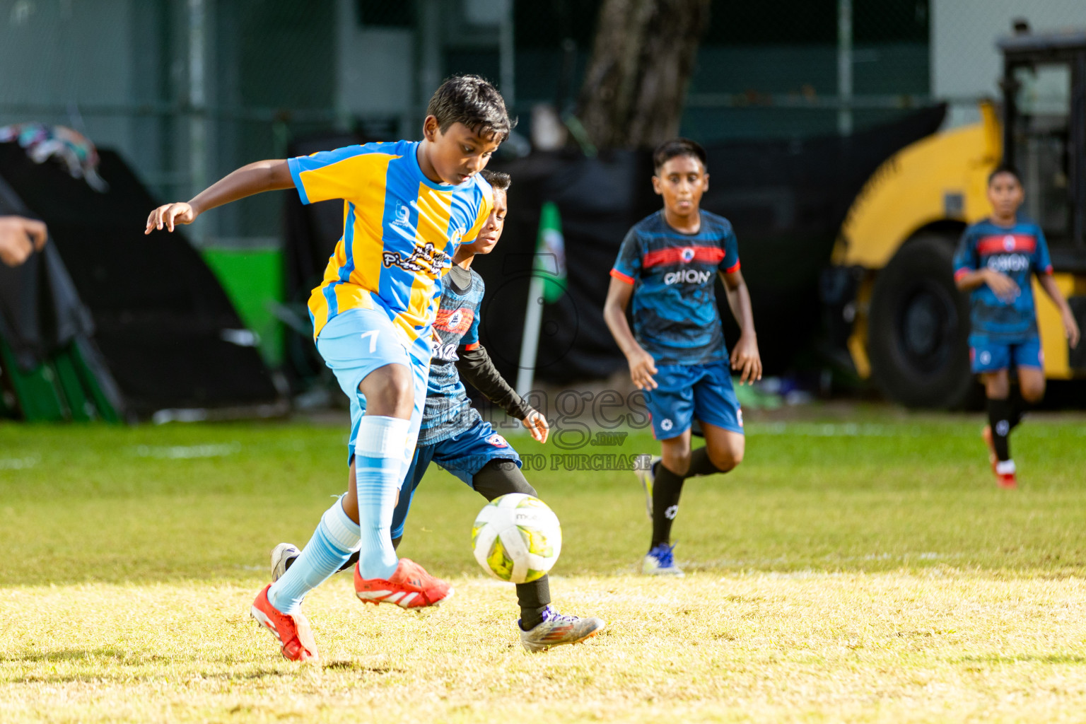Day 3 of MILO Academy Championship 2025 (U-12) was held at Henveiru Stadium in Male', Maldives on Saturday, 3rd May 2025. 
Photos: Hassan Simah  / images.mv