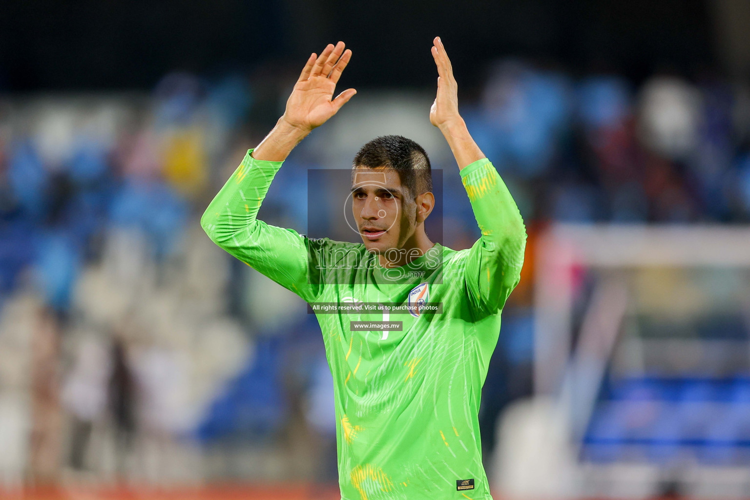 Lebanon vs India in the Semi-final of SAFF Championship 2023 held in Sree Kanteerava Stadium, Bengaluru, India, on Saturday, 1st July 2023. Photos: Nausham Waheed / images.mv