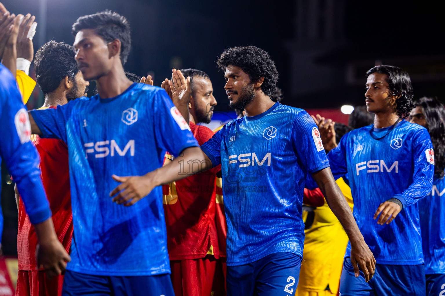 Maldivian vs FSM in Day 2 of Club Maldives Cup 2025 was held in Rehendi Futsal Ground, Hulhumale', Maldives on Monday, 29th September 2025. Photos: Nausham Waheed / images.mv