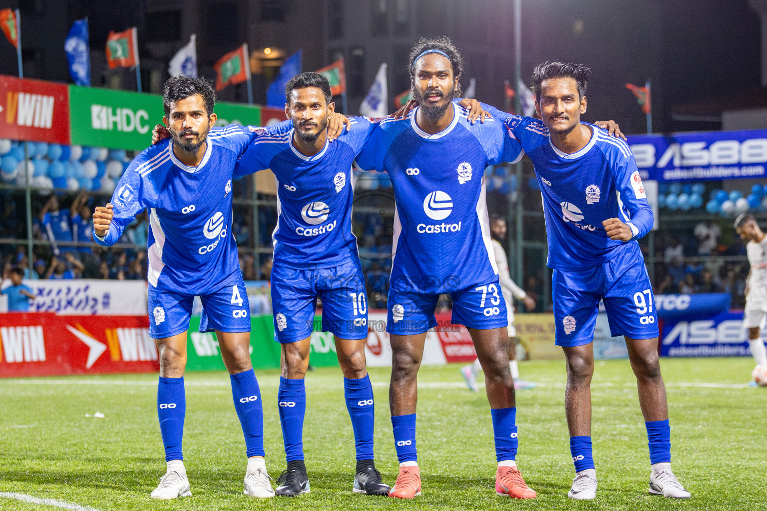 Club MTCC vs Dhivehi Sifainge Club (DSC) in Day 14 of Club Maldives Cup 2025 was held in Rehendhi Futsal Ground, Hulhumale', Maldives on Tuesday, 14th October 2025. Photos: Ismail Thoriq / images.mv