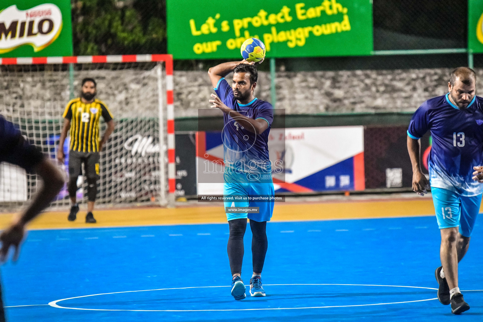 Day 15 of Milo 6th Inter Office Handball Tournament 2022 - Photos by Nausham Waheed