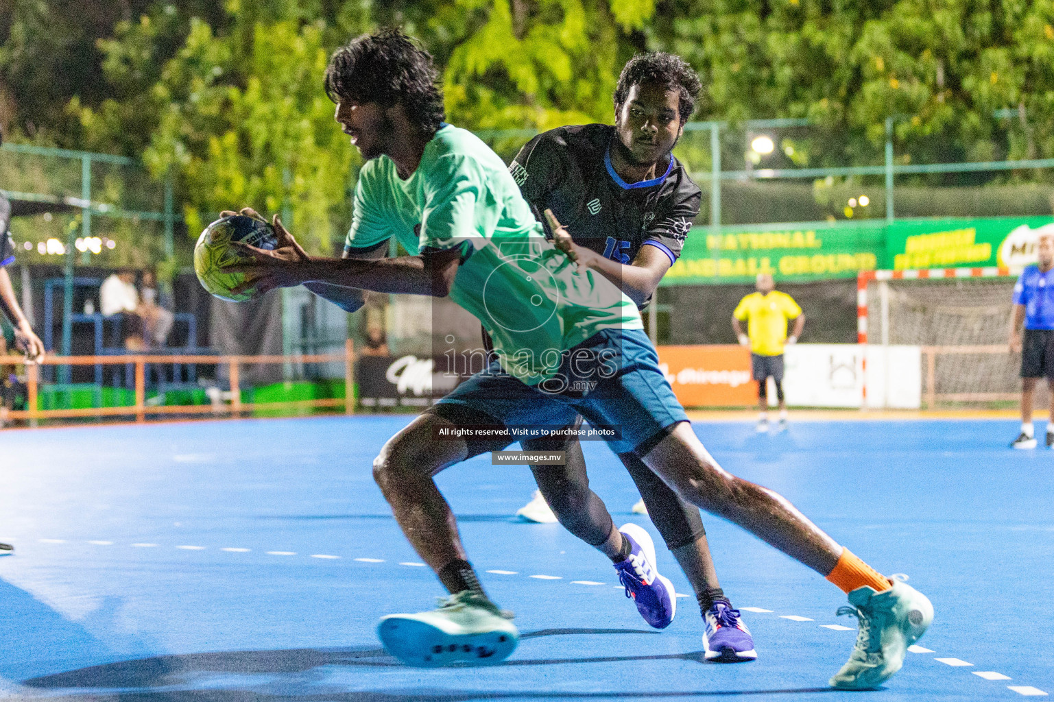 Day 10 of 6th MILO Handball Maldives Championship 2023, held in Handball ground, Male', Maldives on 29th May 2023 Photos: Shuu Abdul Sattar/ Images.mv