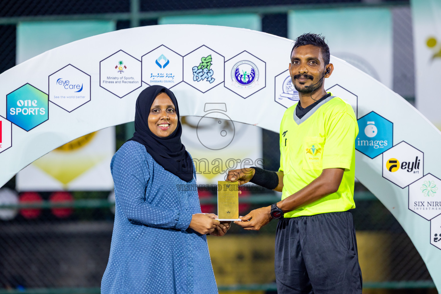 Ifhaams vs Dee Cee Jay SC in Final of Laamehi Dhiggaru Ekuveri Futsal Challenge 2025 was held on Tuesday, 29th July 2025, at Dhiggaru Futsal Ground, Dhiggaru, Maldives Photos: Nausham Waheed  / images.mv