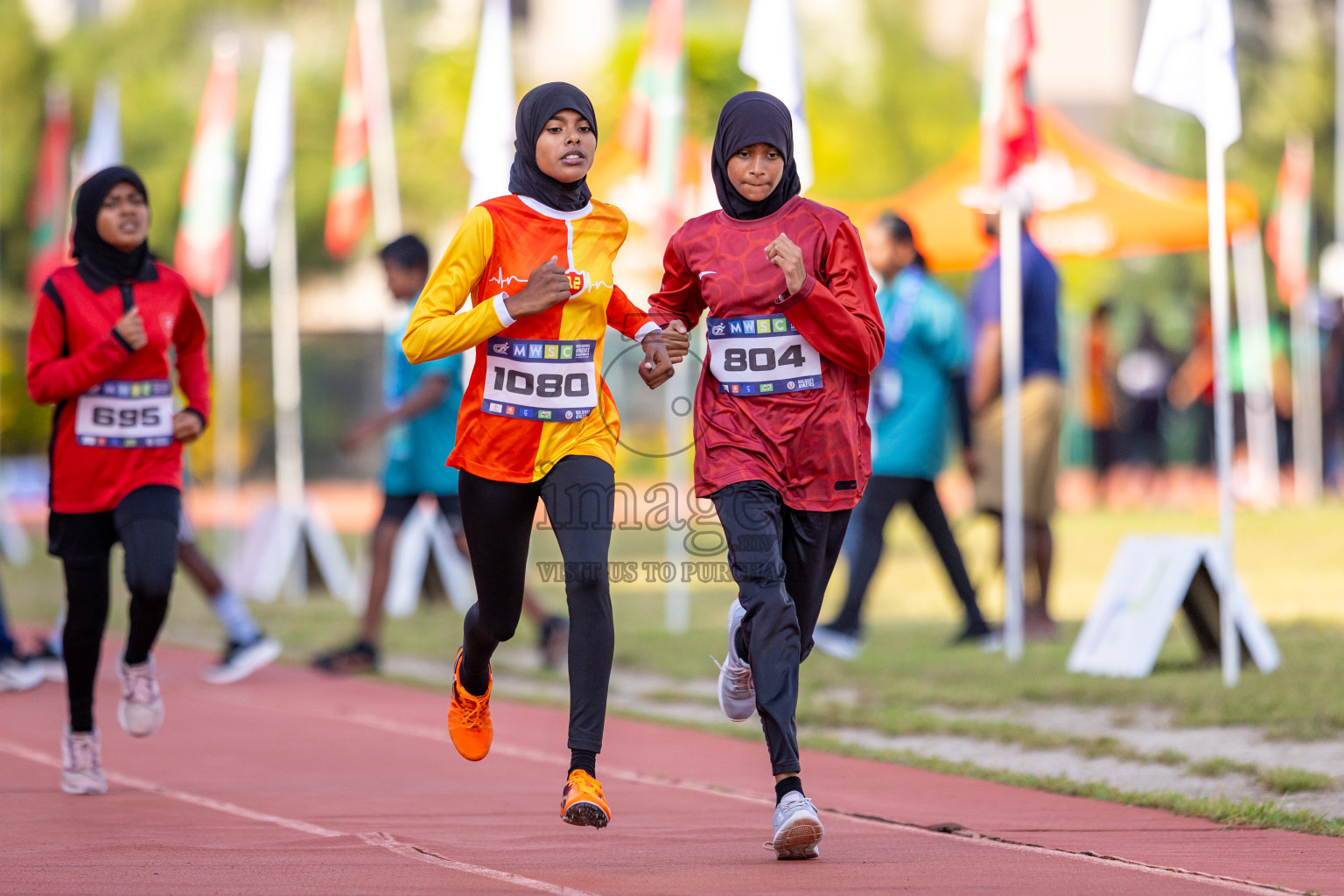 MWSC Interschool Athletics Championships 2024 - Day 3
Day 3 of MWSC Interschool Athletics Championships 2024 held in Hulhumale Running Track, Hulhumale, Maldives on Monday, 11th November 2024. Photos by: Ismail Thoriq / Images.mv