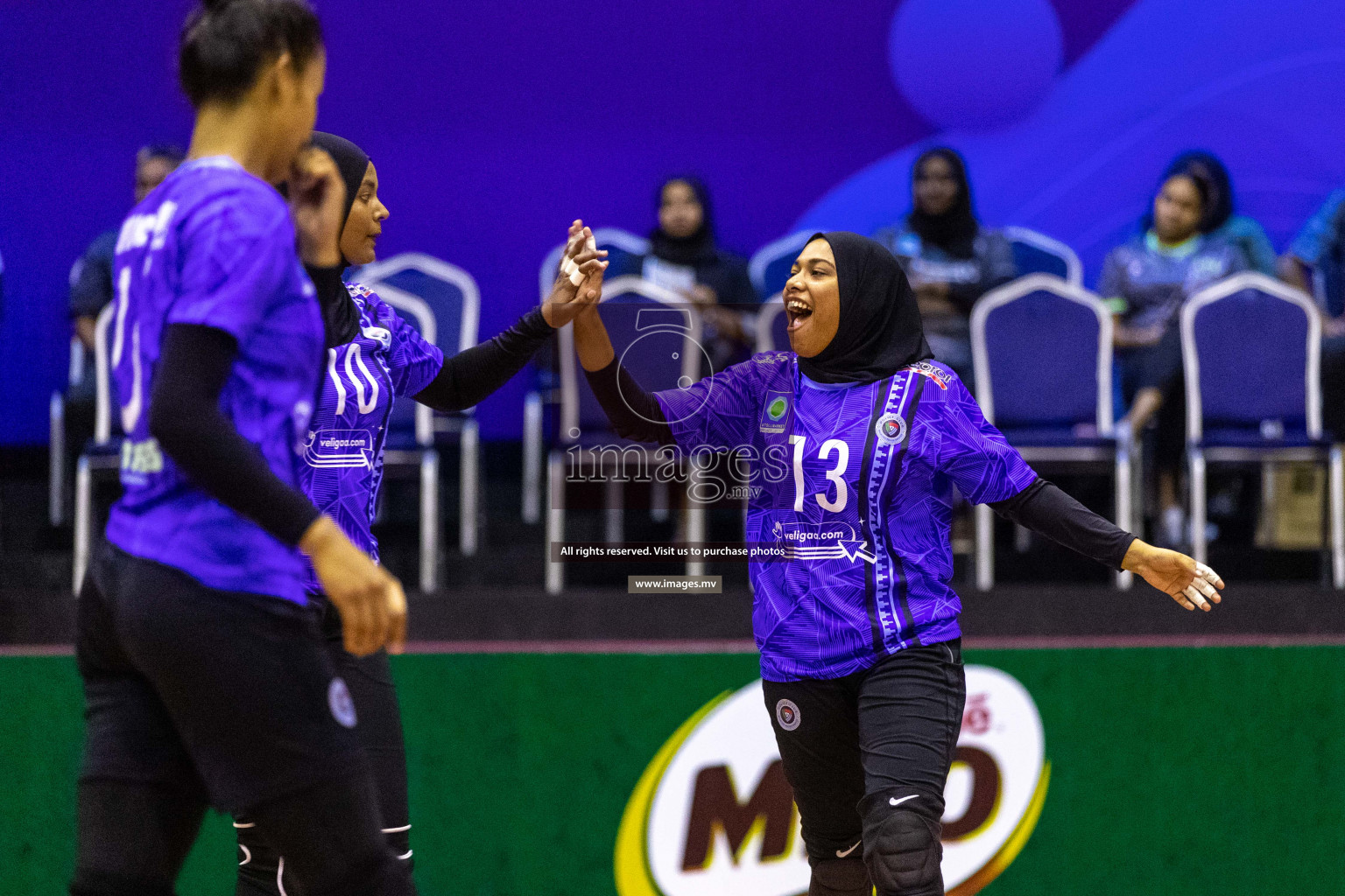 Volleyball Association Cup 2022-Women's Division-Match Day 5 was held in Male', Maldives on Friday, 27th May 2022 at Social Center Indoor Hall Photos By: Ismail Thoriq/images.mv