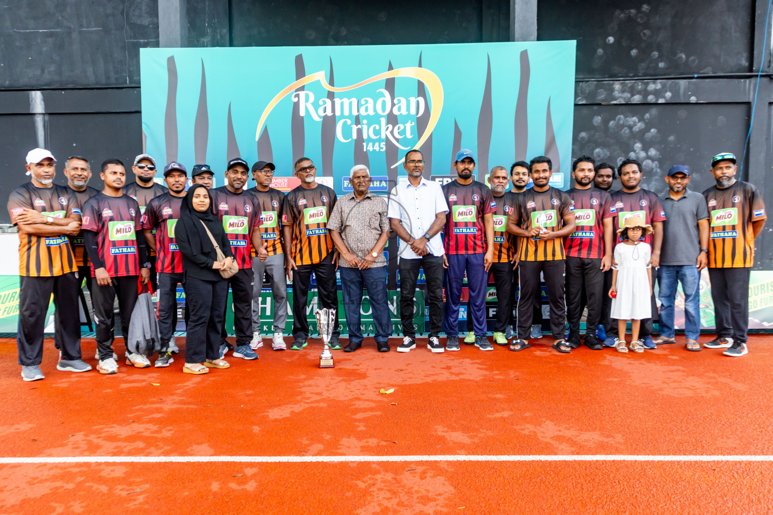 Final of the Office Tournament of Milo Ramadan Cricket Carnival held on 29th March 2024, in Ekuveni Cricket Grounds, Male', Maldives. Photos: Nausham Waheed / Images.mv