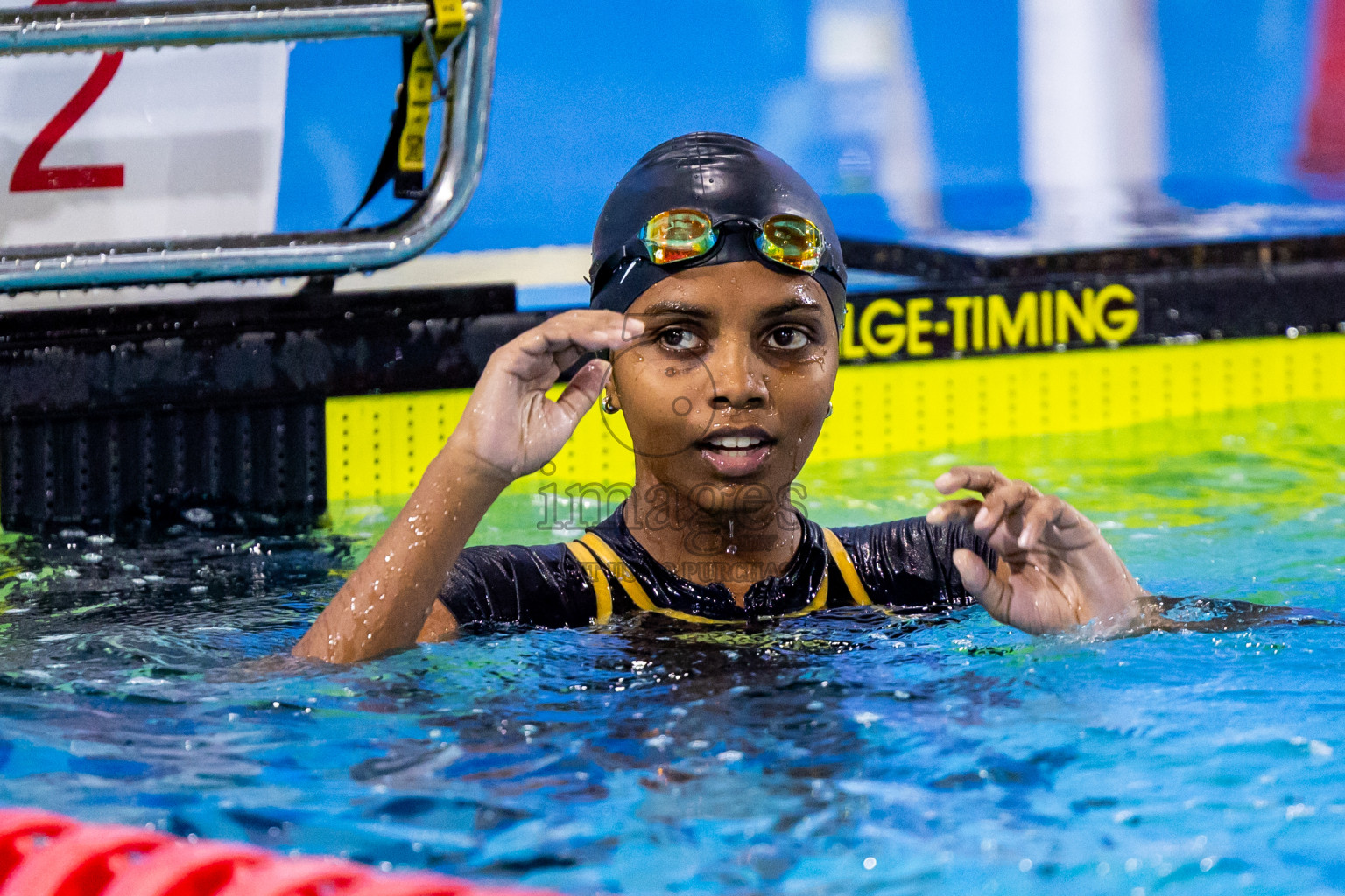 Day 5 of 20th Inter-school Swimming Competition 2024 held in Hulhumale', Maldives on Wednesday, 16th October 2024. Photos: Nausham Waheed / images.mv