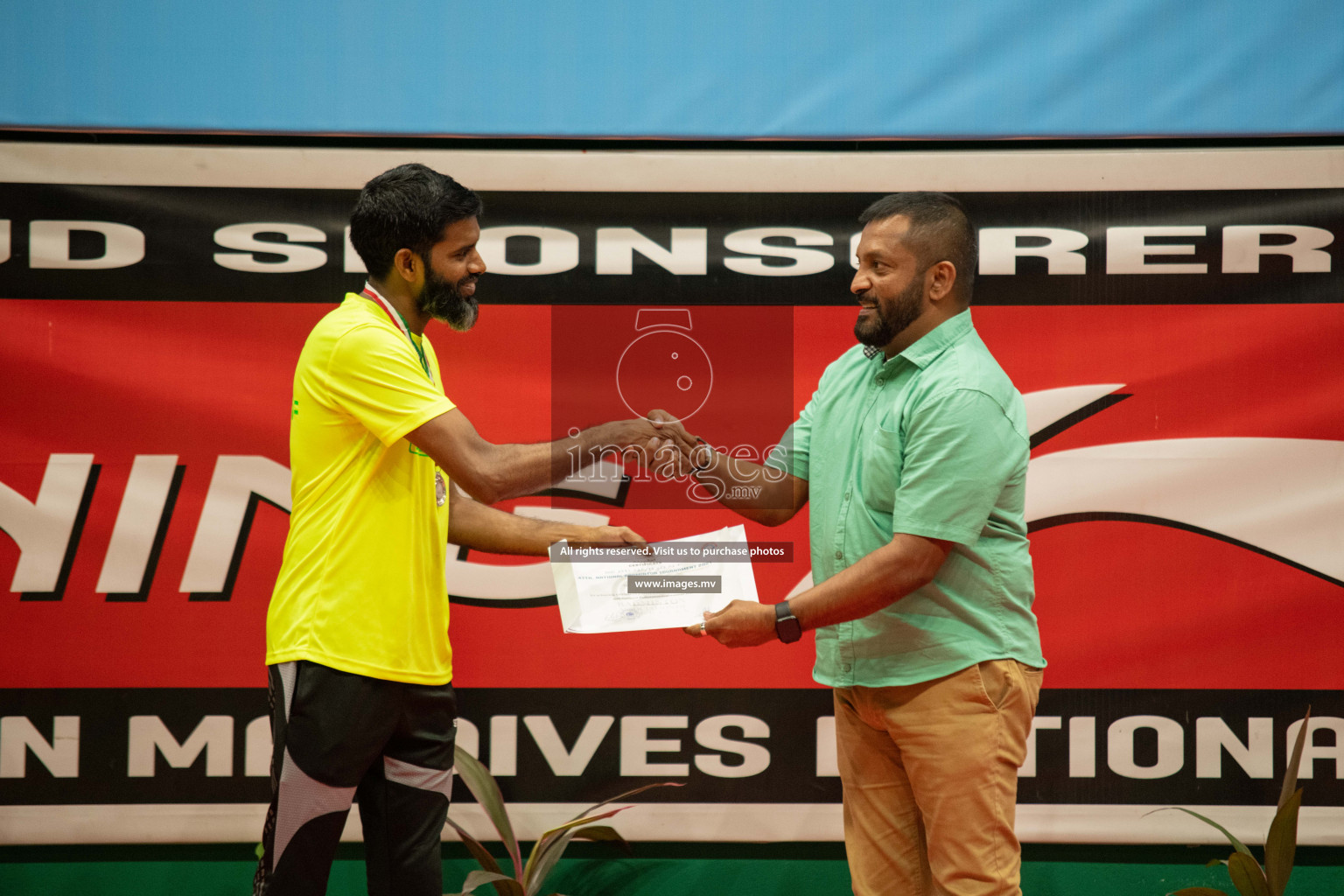 47th National Badminton Tournament 2021 held from 10 to 14 November 2021 in Male' Sports Complex, Maldives