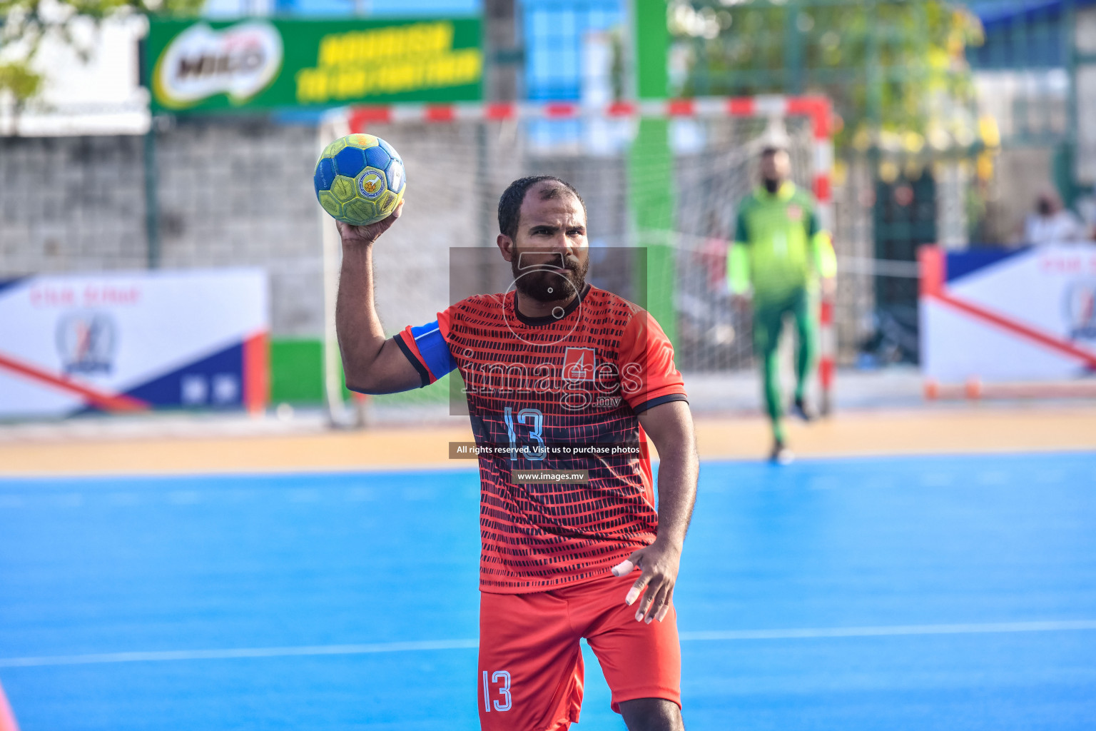 Day 8 of Milo 6th Inter Office Handball Tournament 2022 - Photos by Nausham Waheed