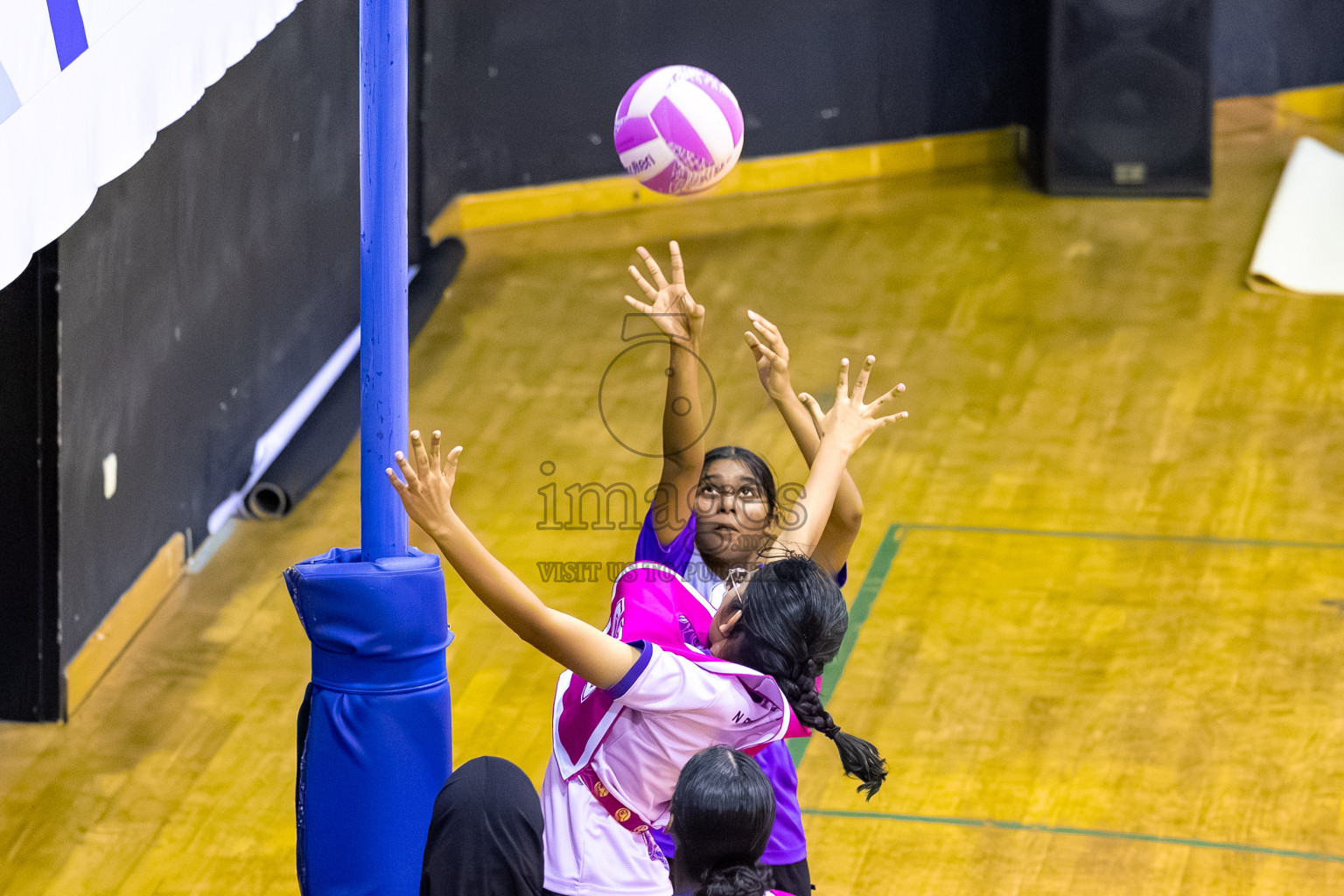 Day 9 of 24th Milo Netball Association Championship was held in Social Center at Male', Maldives on Tuesday, 9th September 2025. Photos: Mohamed Mahfooz Moosa / images.mv