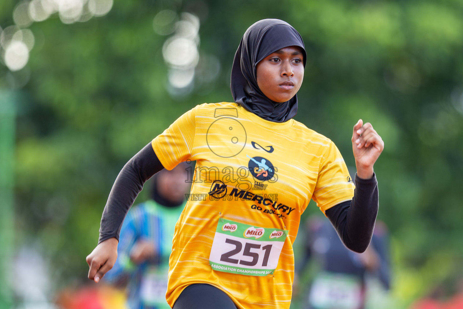 Day 2 of 12th Milo Association Championships was held in Ekuveni Track at Male', Maldives on Friday, 25th April 2025. Photos: Ismail Thoriq / images.mv