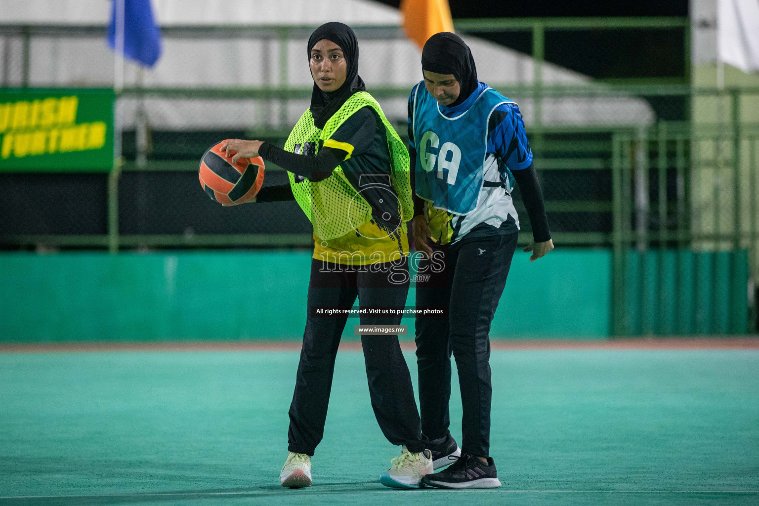 Day 7 of 20th Milo National Netball Tournament 2023, held in Synthetic Netball Court, Male', Maldives on 5th June 2023 Photos: Nausham Waheed/ Images.mv