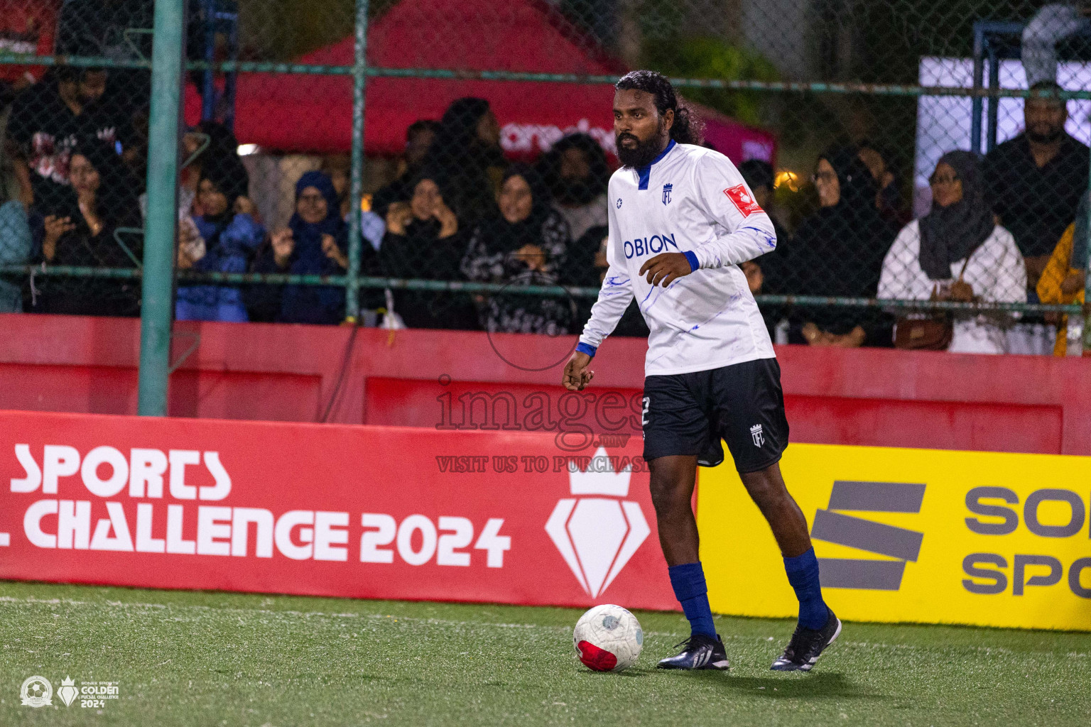 ADh Mandhoo vs ADh Omadhoo in Day 7 of Golden Futsal Challenge 2024 was held on Saturday, 20th January 2024, in Hulhumale', Maldives Photos: Ismail Thoriq / images.mv