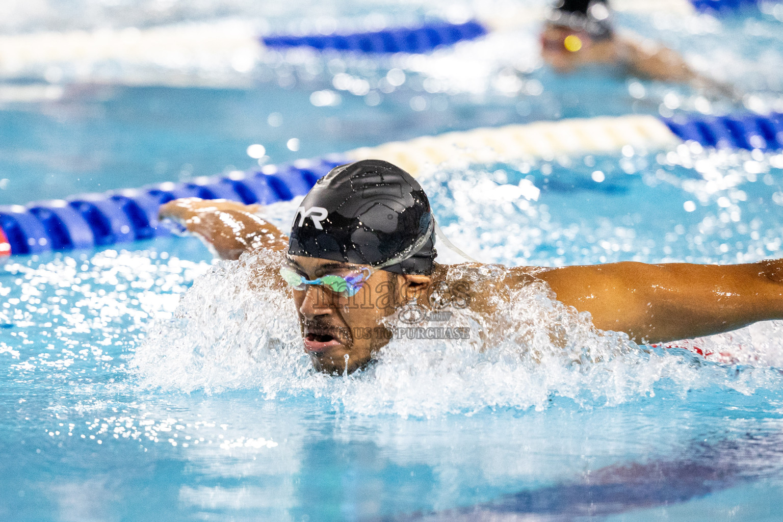 Day 7 of National Swimming Competition 2024 held in Hulhumale', Maldives on Thursday, 19th December 2024.
Photos: Ismail Thoriq / images.mv