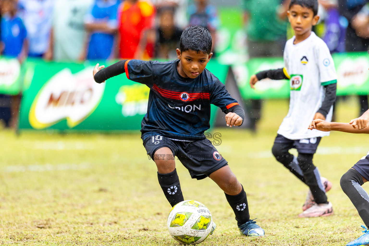Day 1 of MILO SVAM Juniors 2025 (U-8) was held at Henveiru Stadium in Male', Maldives on Thursday, 26th June 2025. Photos: Mohamed Mahfooz Moosa / images.mv
