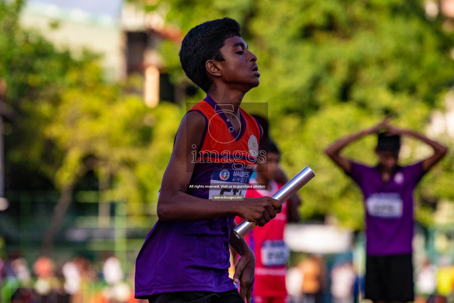 Day 3 of Inter-School Athletics Championship held in Male', Maldives on 25th May 2022. Photos by: Nausham Waheed / images.mv